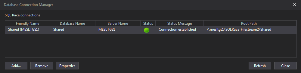 Database Connection Manager