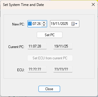 Select an Application Dialog